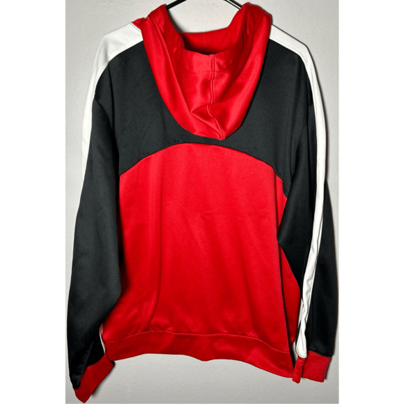 Nike Therma FIT Pullover Training Hoodie Men's Red Black DQ5836 657 Sz 2XL - Picture 7 of 9